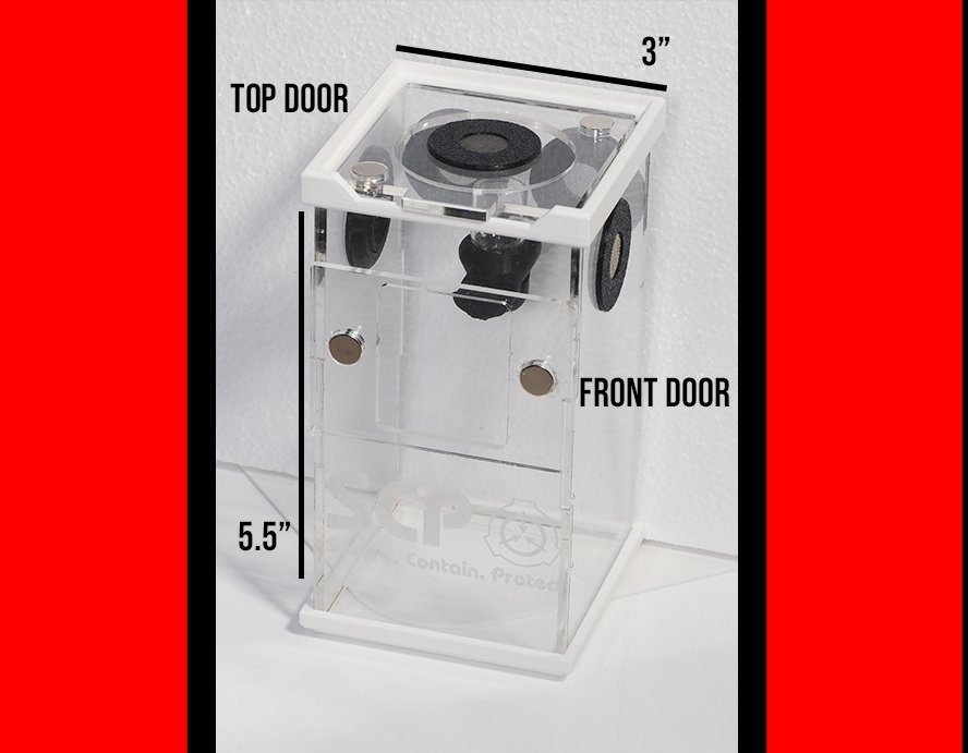 Arboreal enclosure "DOORS" - Arthropods Canada